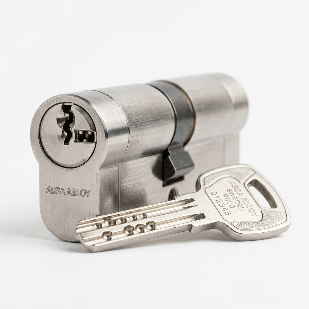 Instalación profesional de cerradura de alta seguridad antibumping