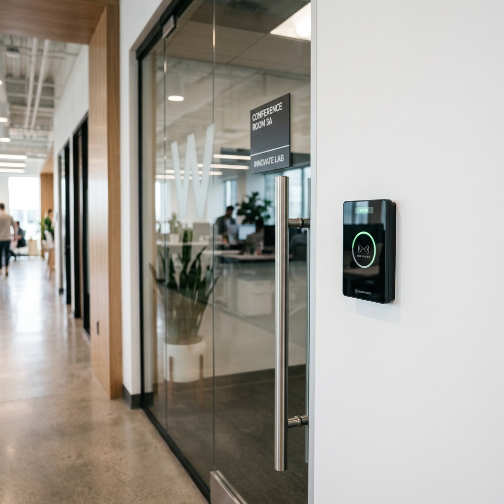 Sistema de control de acceso RFID con tarjeta inteligente